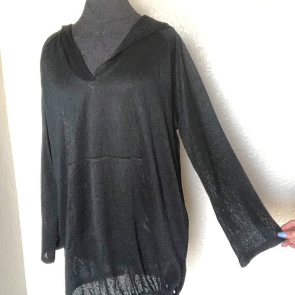 Kona Sol Black Swimsuit Cover-Up - Picture 4 of 5